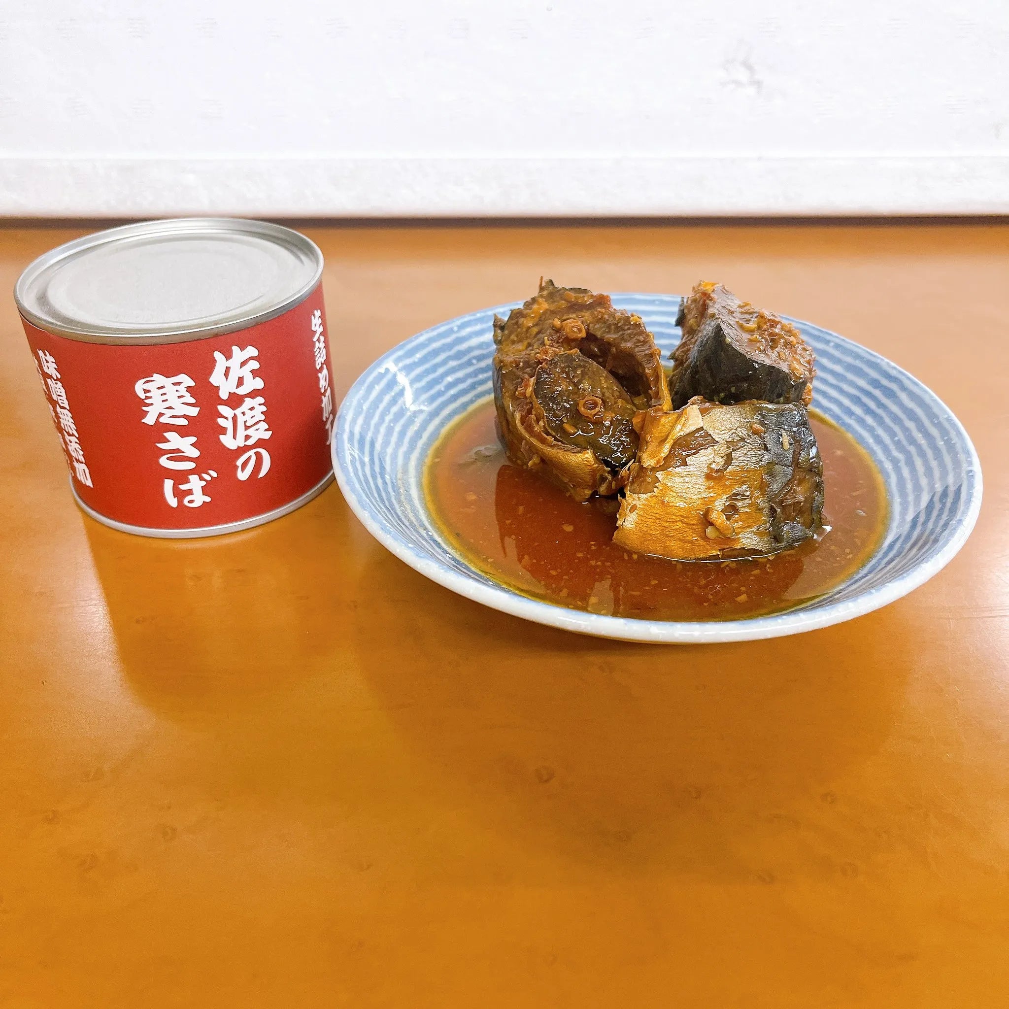 【丸中商店】 佐渡の寒さば(味噌煮缶)190g