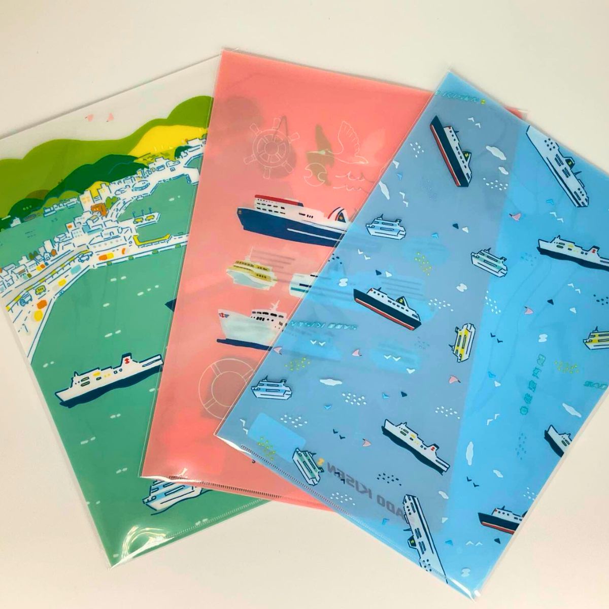 佐渡汽船A4クリアファイル