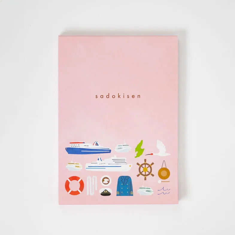 佐渡汽船メモ帳(トキめくふね)