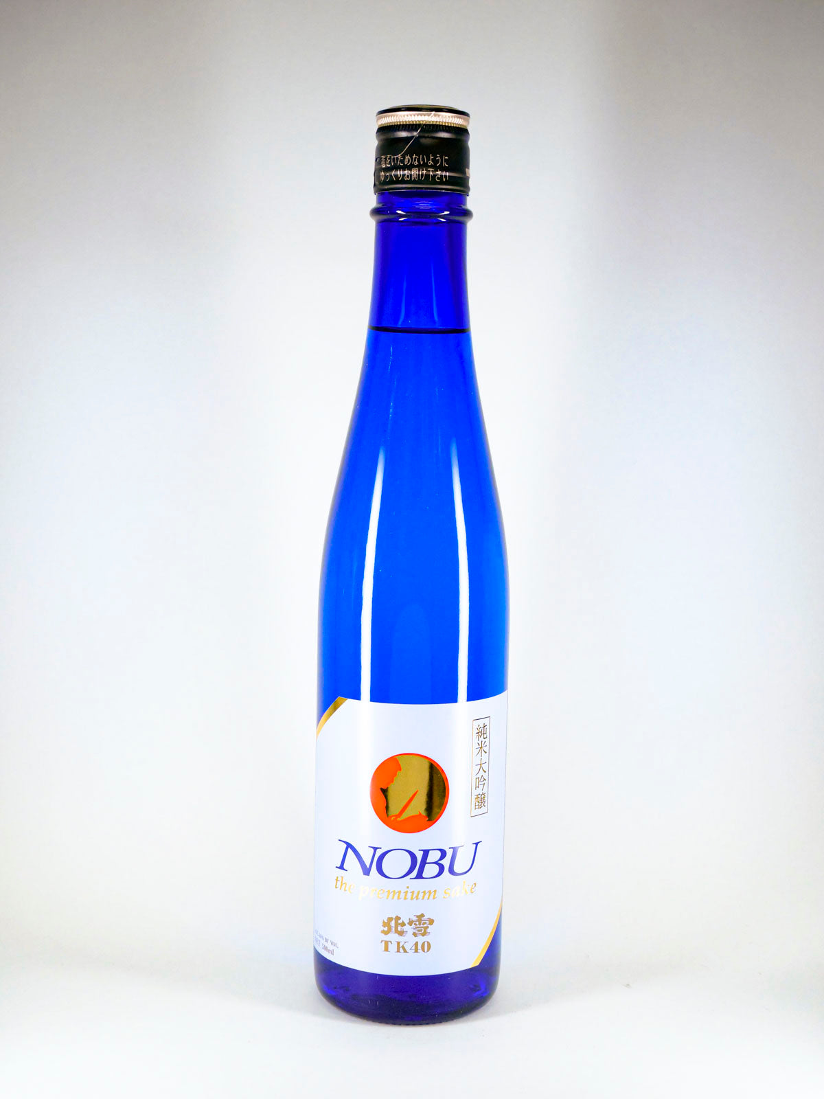 北雪 純米大吟醸NOBU TK40 500ml|佐渡産越淡麗40%磨き・フレッシュなメロンや花の香り