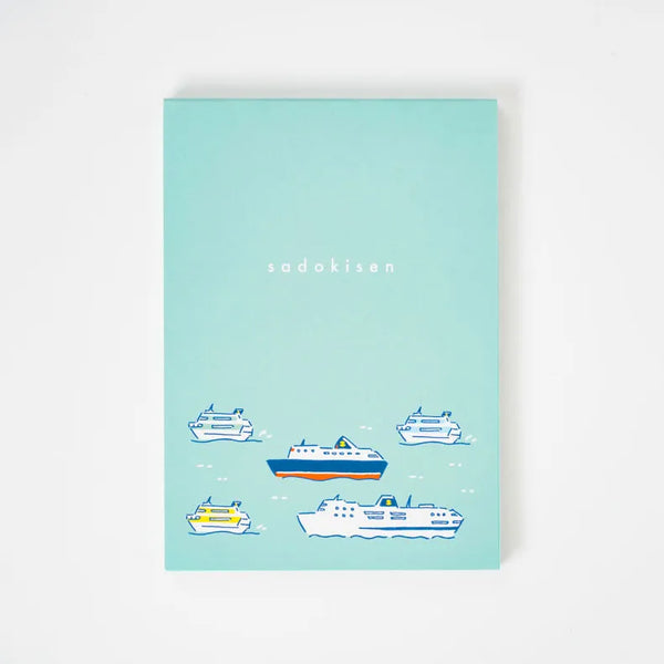 佐渡汽船メモ帳（うみとふね）