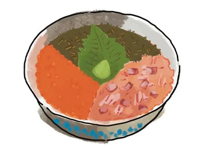 わさびを添えて完成